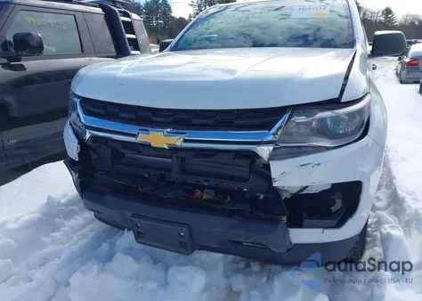 2021 Chevrolet Colorado 2Wd Long Box Wt from USA, damaged, VIN 1GCHSBEA9M1103010